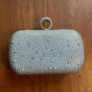 Like New Silver Clutch